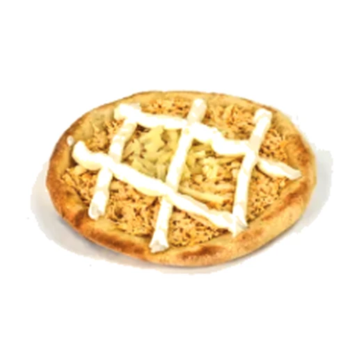Esfiha de frango com cream cheese